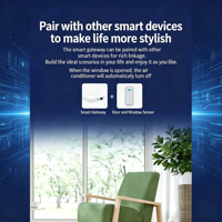 LAN filaire Tuya APP télécommande Zigbee Iot Gateway Hub pour domotique intelligente