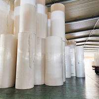 Rollo Jumbo de Pulpa de Bambú/Virgen OEM, Materia Prima para la Conversión de Papel Higiénico, Directo de Fábrica