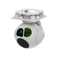 Drone de caméra à cardan PT230T de prix usine chinois avec garantie de suivi Ai de 1 an à trois axes et à trois lumières