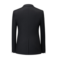 Costumes d'affaires pour hommes, costume de mariage pour marié, ensemble 3 pièces sur mesure, blazer, pantalon, coupe ajustée, costumes formels pour hommes