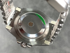 Tùy Chỉnh 41Mm Vàng Thép Không Gỉ Sang Trọng Thời Trang Diver Xem Cơ Khí Sapphire Pha Lê Quay Số Đẩy Nút Clasp 30Bar - Product Image 2