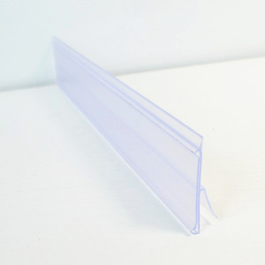 Rõ Ràng PVC Nhựa Đùn Hồ Sơ Dữ Liệu <span class=keywords><strong>Strip</strong></span> Giá Nhãn Kệ Talkers Cho Siêu Thị Kệ - Product Image 2