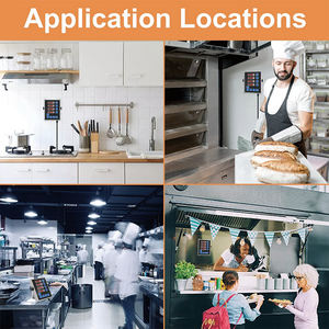 Rappel Burger <span class=keywords><strong>Boulangerie</strong></span> Restaurant <span class=keywords><strong>Horloge</strong></span> Alarme Forte Commercial En Acier Inoxydable LED Affichage Mécanique Six Canaux Cuisine Minuterie - Product Image 5