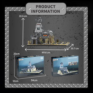 Ensemble de blocs de construction Amazing Block 90009 Galactic Outpost Command Center, jouets de puzzle MOC pour enfants, cadeau de Noël - Product Image 3