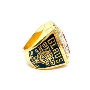 Bague de championnat des Angels de Los Angeles 2002 pour homme, plaquée or rose, alliage, souvenir, collection, cadeau d'anniversaire - Product Image 2