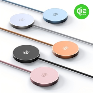 Chargeur sans fil magnétique Qi2.2 MPP EPP 25W avec <span class=keywords><strong>c</strong></span>âble <span class=keywords><strong>USB</strong></span> <span class=keywords><strong>C</strong></span> de 1 mètre pour iPhone 12-17 Series Google Pixel 10 Pro XL OJD-SV5 - Product Image 1