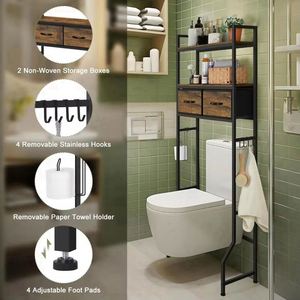 Space-Saving Modern Design Hotel Outdoor Toilet Washing Machine Multi-Purpose Stainless Steel Bathroom Storage Rack Furniture - Product Image 2