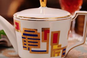 Hot Sale Luxury European Ceramic Kitchen Accessories Fine Porcelain Coffee <b>Tea</b> <b>Sets</b> - Product Image 5