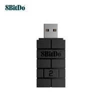 Receptor Inalámbrico USB 8bitdo II RR, Conexión con un Clic, Adaptador Inalámbrico USB 8BitDo 2 para NS, Superventas