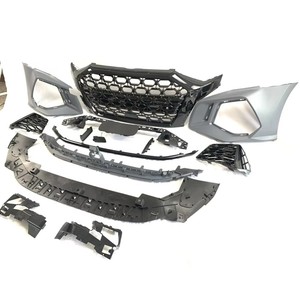 Parachoques Delantero Estilo <span class=keywords><strong>RS3</strong></span> con Rejilla Compatible con <span class=keywords><strong>Audi</strong></span> A3 8Y pp, Parachoques para Auto 2021-2023 - Product Image 3