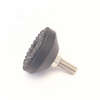 Différents types de pieds en caoutchouc personnalisés pour la maison Caoutchouc de silicone pour niveleur de jambe de meuble Pied réglable nivellement Fe