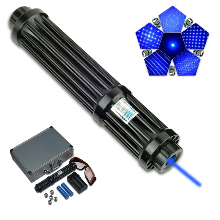 Extended version 450nm Adjustable blue laser pointer 18650 battery manufacturer direct sale low price