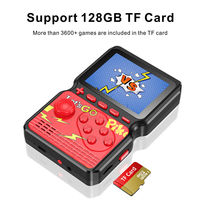 3.0 pouces X5 Console de jeu rétro intégrée 3600 jeux Console de jeu portable pour GBC MAME MD SFC