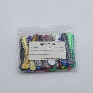 Prodotti dentali professionali colorato materiale sanitario ortodontico legatura elastica cravatta - Product Image 2