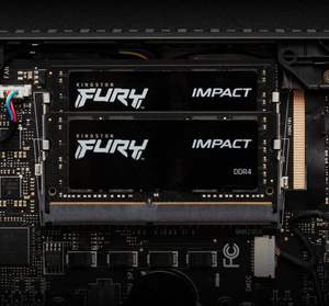 Memoria RAM para Portátil Kingston ValueRAM <span class=keywords><strong>FURY</strong></span> Impact 8GB 16GB 32GB 64GB <span class=keywords><strong>DDR4</strong></span>-<span class=keywords><strong>3200</strong></span> 260-Pin SO-DIMM - Product Image 3