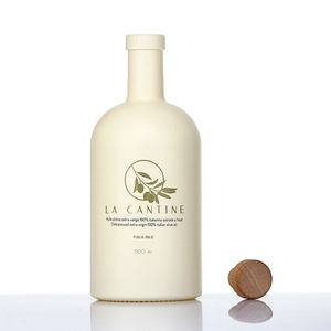 Bouteille <span class=keywords><strong>d</strong></span>'<span class=keywords><strong>huile</strong></span> <span class=keywords><strong>d</strong></span>'<span class=keywords><strong>olive</strong></span> en verre opaque beige crème personnalisée 250ml 500ml 750ml avec bec verseur anti-fuite pour les marques <span class=keywords><strong>d</strong></span>'huiles biologiques - Product Image 1