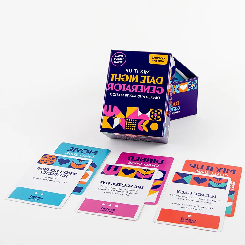 Özel suudi kart oyunu holografik splitter pizza zar ve akademi kart oyunu cinsiyet ortaya kart oyunu