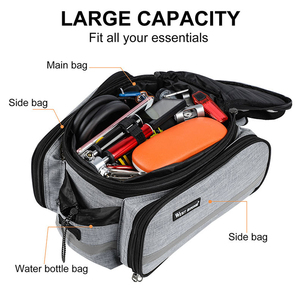 WEST BIKING Nueva Bolsa Impermeable para Bicicleta, Portaequipajes Trasero, Bolsa de Transporte para Ciclismo MTB - Product Image 4