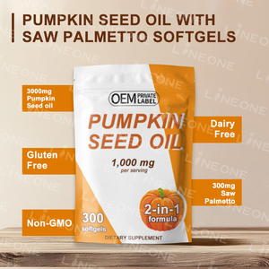 Оптовые веганские капсулы 2:1 с семенами тыквы и экстрактом пальметто (Saw Palmetto) для взрослых, OEM-производство - Product Image 6