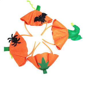 Children's Halloween Pumpkin Headband Hair Accessories and <b>Party</b> Performance Props <b>for</b> <b>Kids</b> <b>for</b> Festive Fun! - Product Image 1