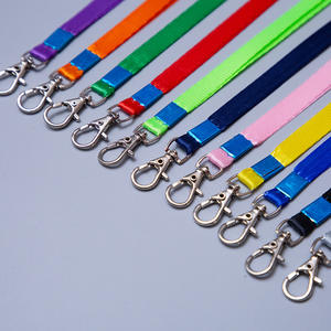 حبل قصير بمخزون للبيع بالجملة لون ملون سادة بدون شعار حد أدنى منخفض للطلب شريط طويل حبل قصير فارغ 1-حبل قصير عريض - Product Image 4