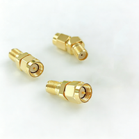 Adaptateur coaxial RF SMA mâle vers SMA femelle, connecteur coaxial pour antenne, prise SMA femelle vers fiche SMA mâle, connecteur à 45 degrés