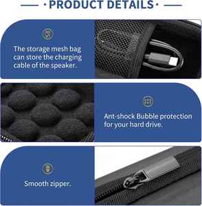 Estuche de Viaje Impermeable de EVA, Funda Protectora, Bolsa de Almacenamiento para SanDisk Extreme Pro - Product Image 3