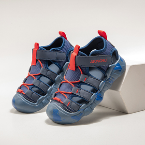 Sandales de sport d'été pour enfants, chaussures de plage tendance pour garçons et filles, avec empeigne en maille anti-choc pour activités de plein air et vacances en montagne - Product Image 3