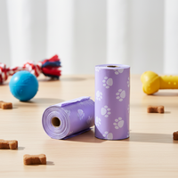 Échantillons gratuits, stock disponible, format compact, pratique, portable, luxe, dessin animé, extra épais, biodégradable, sac à crottes de chien