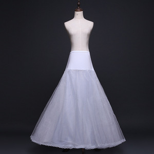 Vente en gros de robe de <span class=keywords><strong>mariée</strong></span> jupe tutu <span class=keywords><strong>jupon</strong></span> <span class=keywords><strong>cerceau</strong></span> nouveau <span class=keywords><strong>jupon</strong></span> demi-taille 3 cerceaux Stock promotion demi-taille <span class=keywords><strong>jupon</strong></span> - Product Image 2