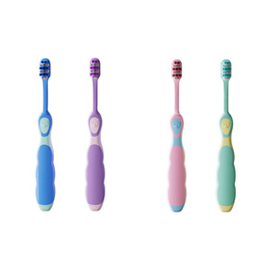Cepillo de dientes para niños con cerdas ultra suaves, manual, para edades de 2 a 12 años, H-588 - Product Image 4
