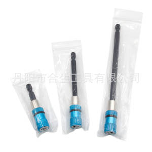 Juego de Brocas Magnéticas de Acero Inoxidable para Destornillador Eléctrico, con Varilla de Conexión de 200 mm, Hexagonales, de Grado Industrial - Product Image 5