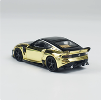 MINIGT 1:64 Nissan Z VeilSide FFZ400 Dorado 985, Modelo de Coche Personalizado de Aleación Fundida a Presión