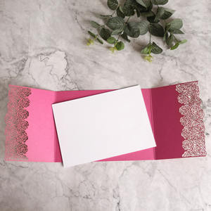 بطاقات معايدة مخصصة بقطع أزهار وبطاقات دعوة أعياد الميلاد بتصميم ذهبي حسب الطلب - Product Image 5