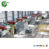 Compresseur CNG à piston 250 kW, lubrification sans huile, décharge sous pression atmosphérique 40 bars, débit 25 Nm³/min pour machine de remplissage CNG