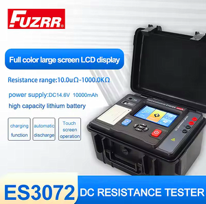Тестер сопротивления постоянного тока ES3072 20A с четырехпроводным методом синего зуба 10.0uОм-1000 кОм - Product Image 3