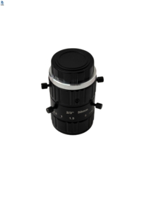 เลนส์อุตสาหกรรม 50 มม. 2/3" สำหรับพื้นผิวเป้าหมาย เลนส์วิชันซิสเต็มแบบ C Mount ความละเอียดสูง ความบิดเบือนต่ำ เลนส์แบบปรับค่าได้ด้วยมือ - Product Image 1