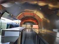 Cuisine mobile entièrement équipée en acier inoxydable, remorque alimentaire remorquable à vendre pour la vente de glaces, de café, de bonbons et de collations