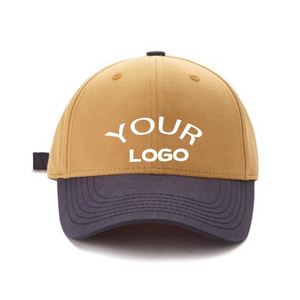 Personalized Custom Logo Adjustable Washed Dad Cap Vintage Style Plain Baseball <b>Hat</b> <b>for</b> Adults Sporty - Product Image 4