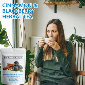 Thé aux fruits personnalisé naturel sans caféine soutien santé entière thé à la cannelle et à la mûre - Product Image 5