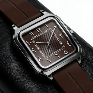 Middle East Arabic Numerals Watch Men's Business Watch Fashion Outdoor Sports Watch High Quality Men's Quartz Watch Waterproof - Product Image 3