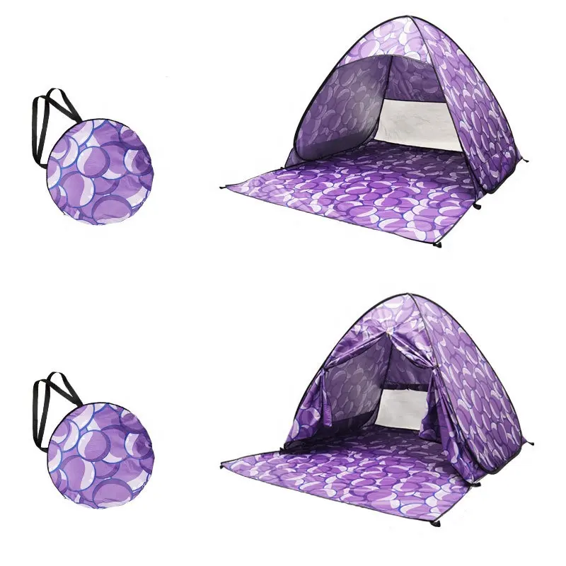 Protection UV pare-soleil pliable Portable automatique Pop Up tente de plage pour la plage