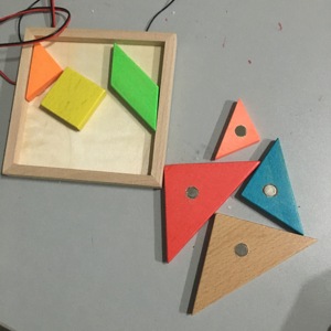 La vita reale di fuga camera Piccola Tangram Puzzle Organo <span class=keywords><strong>room</strong></span> <span class=keywords><strong>escape</strong></span> puntelli gioco - Product Image 2