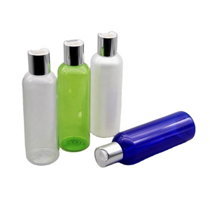 Plastic cylinder PET squeeze <b>bottle</b> Clear squeeze <b>bottle</b> with cap Body wash shampoo lotion packaging - Product Image 6