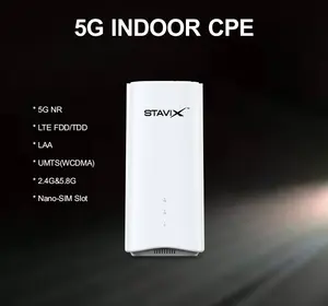 Stavix 5G CPE Wifi kilidini 5db Wifi ağ yönlendiricileri Modem ev en iyi 5 kablosuz seyahat yönlendirici Wifi kablosuz