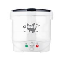 Mini cuiseur à riz électrique portable multi-cuiseur avec 12V 24V 220V ménage voiture camion maison cuisson Machine comprend casseroles Pot