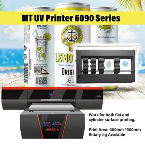 MT MTuTech Digital Inkjet Manufacturer Uv Flatbed Printer Uv 6090 Mobile Cover Phone Case Printer Machine