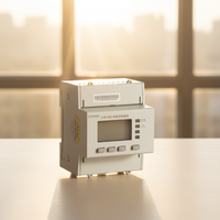 Medidor de Energía CC Acrel DJSF1352-RN-DIN para Riel DIN, Modbus-Rtu, Entrada de Doble Canal de 1000V CC para Sistemas de Baterías/Estaciones de Carga de Vehículos Eléctricos