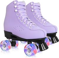 Nouveaux patins à roulettes quad lumineux unisexes pour femmes, hommes et adultes