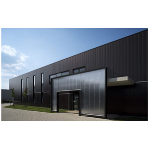 Hiện đại prefab q355b kết cấu thép xây dựng/hội thảo/văn phòng xây dựng đúc sẵn lưu trữ chứng nhận aisc - Product Image 5